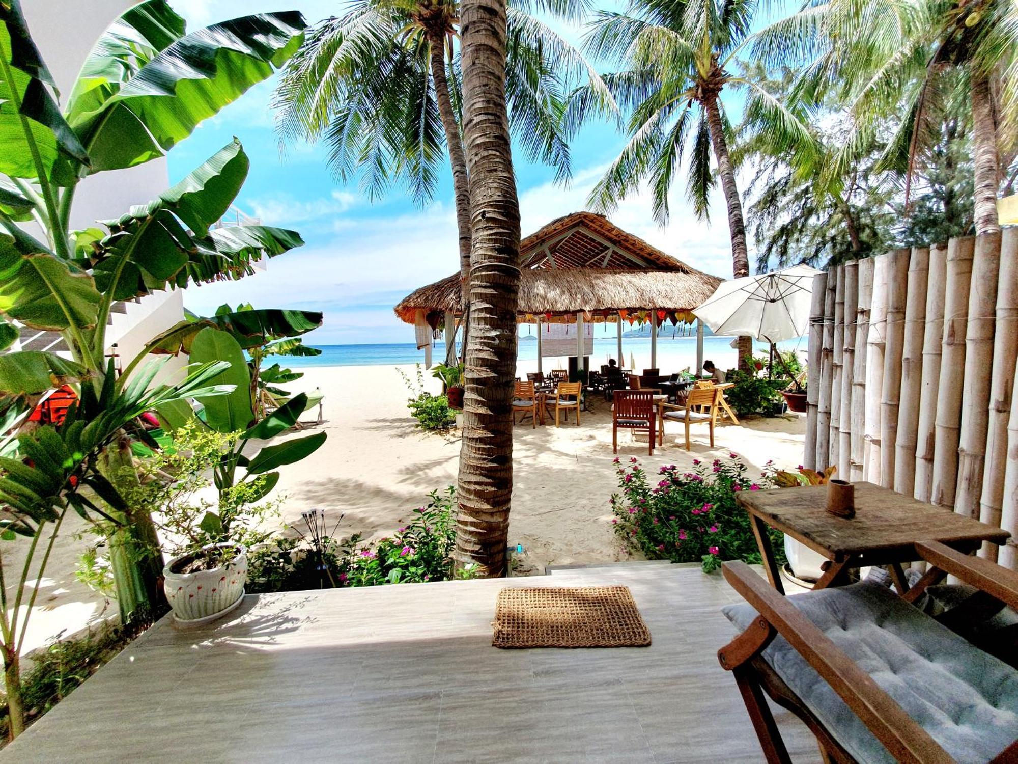 Lucky Spot Beach Bungalow Song Cau Dış mekan fotoğraf