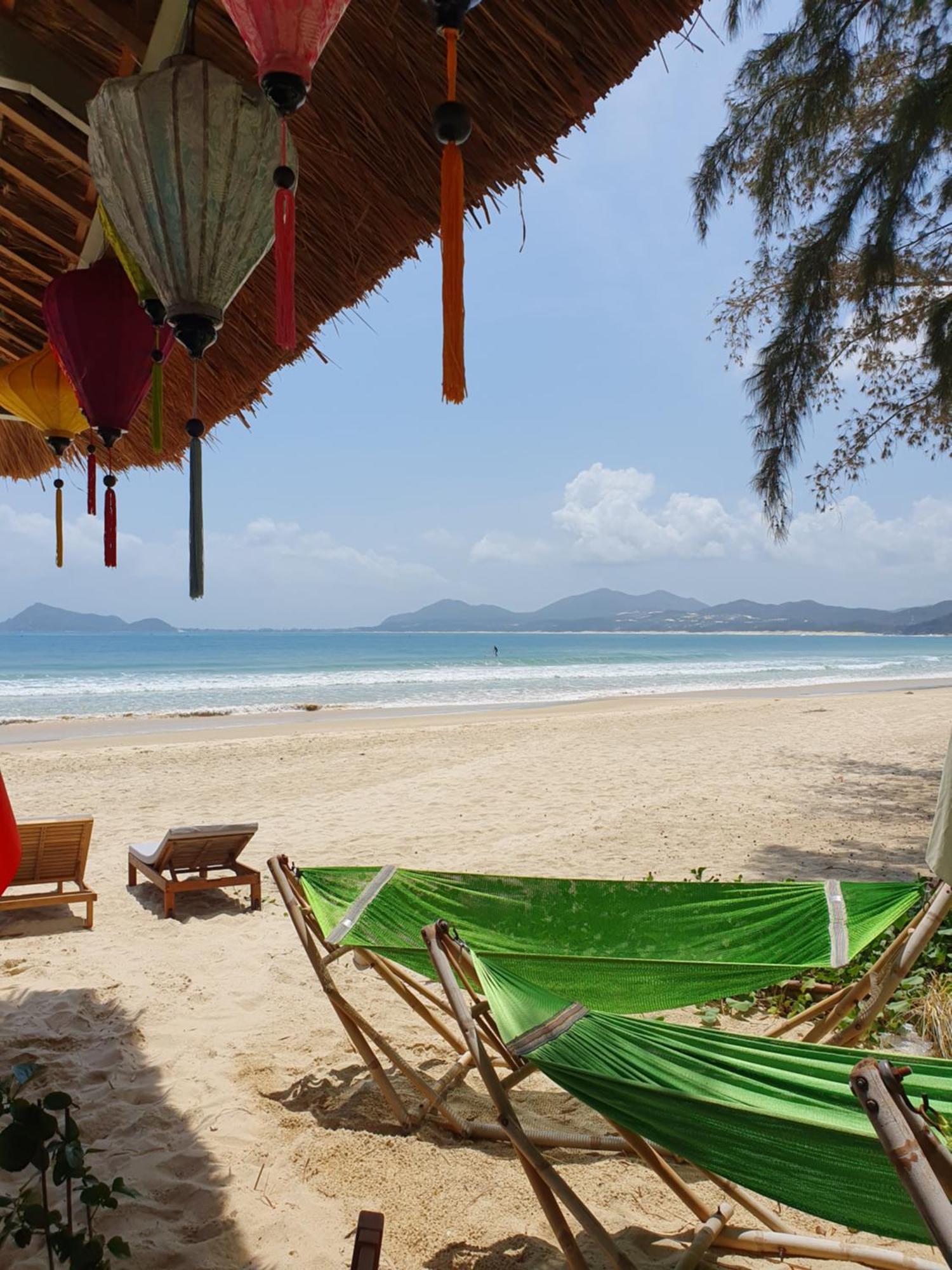 Lucky Spot Beach Bungalow Song Cau Dış mekan fotoğraf