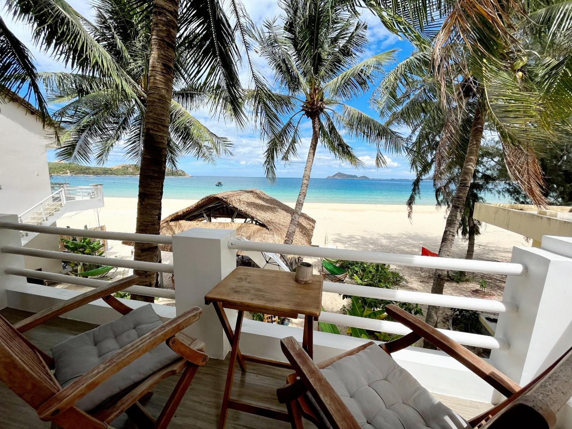 Lucky Spot Beach Bungalow Song Cau Dış mekan fotoğraf