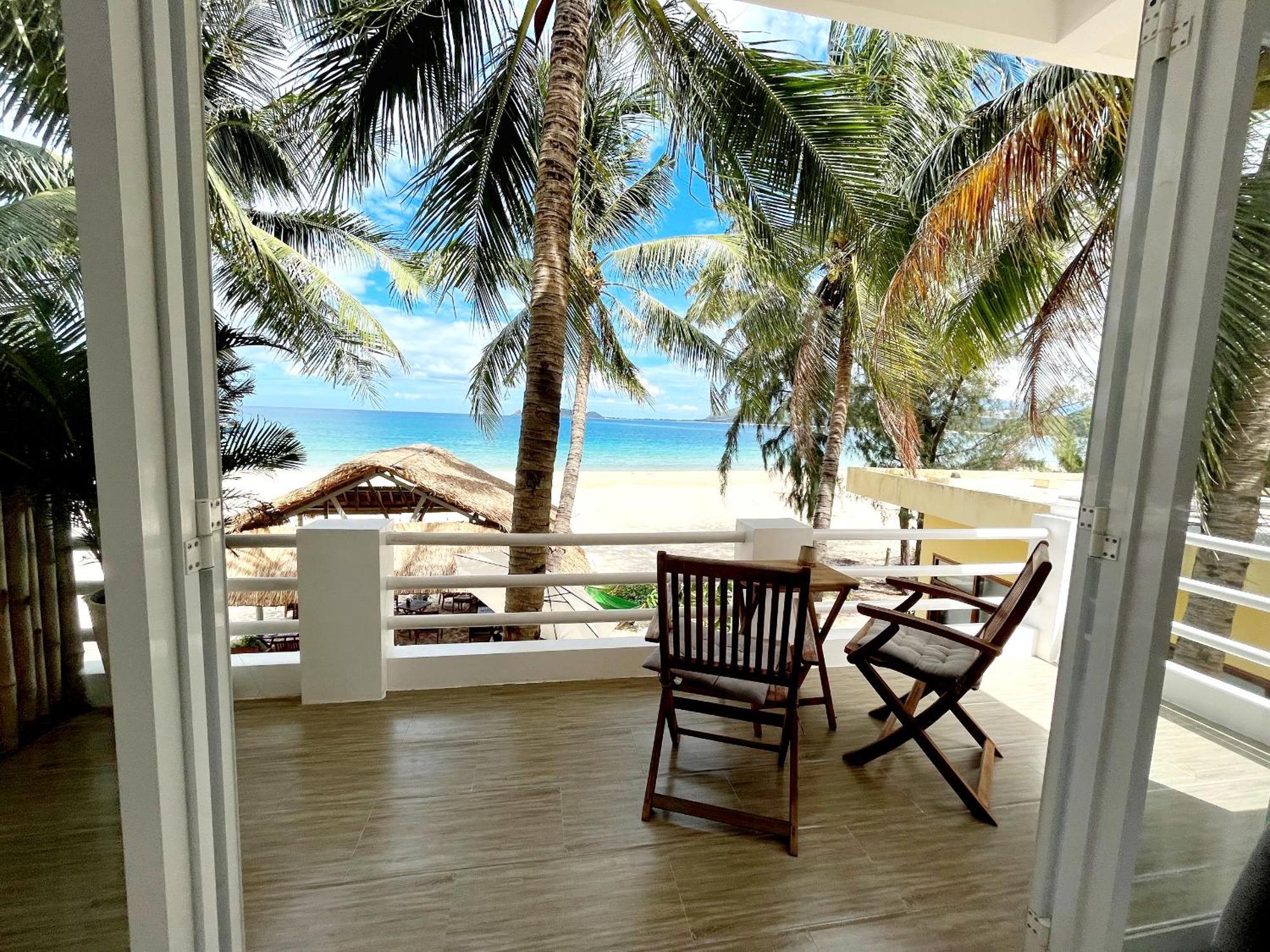Lucky Spot Beach Bungalow Song Cau Dış mekan fotoğraf